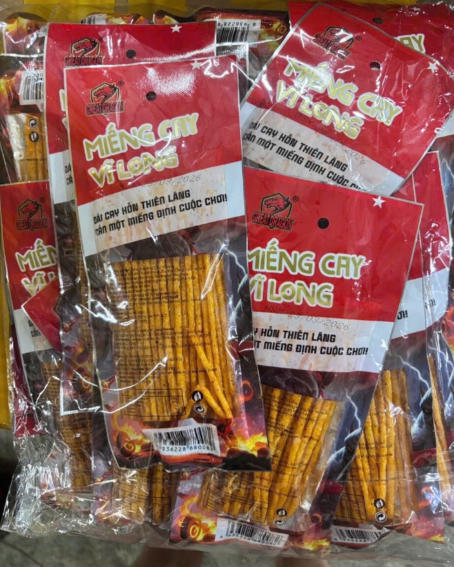 Bịch snack Great Dragon 20g ( 30 gói)